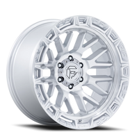 Fuel Rail 20x10" 5x127mm 71.5mm CB -18mm Gloss Silver Machined Face