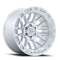 Fuel Rail 20x9" 6x139.7mm 106.1mm CB +1mm Gloss Silver Machined Face