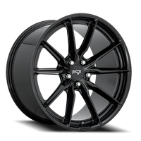 Niche Rainier 20x10.5" 5x112mm 66.5mm CB +40mm Gloss Black