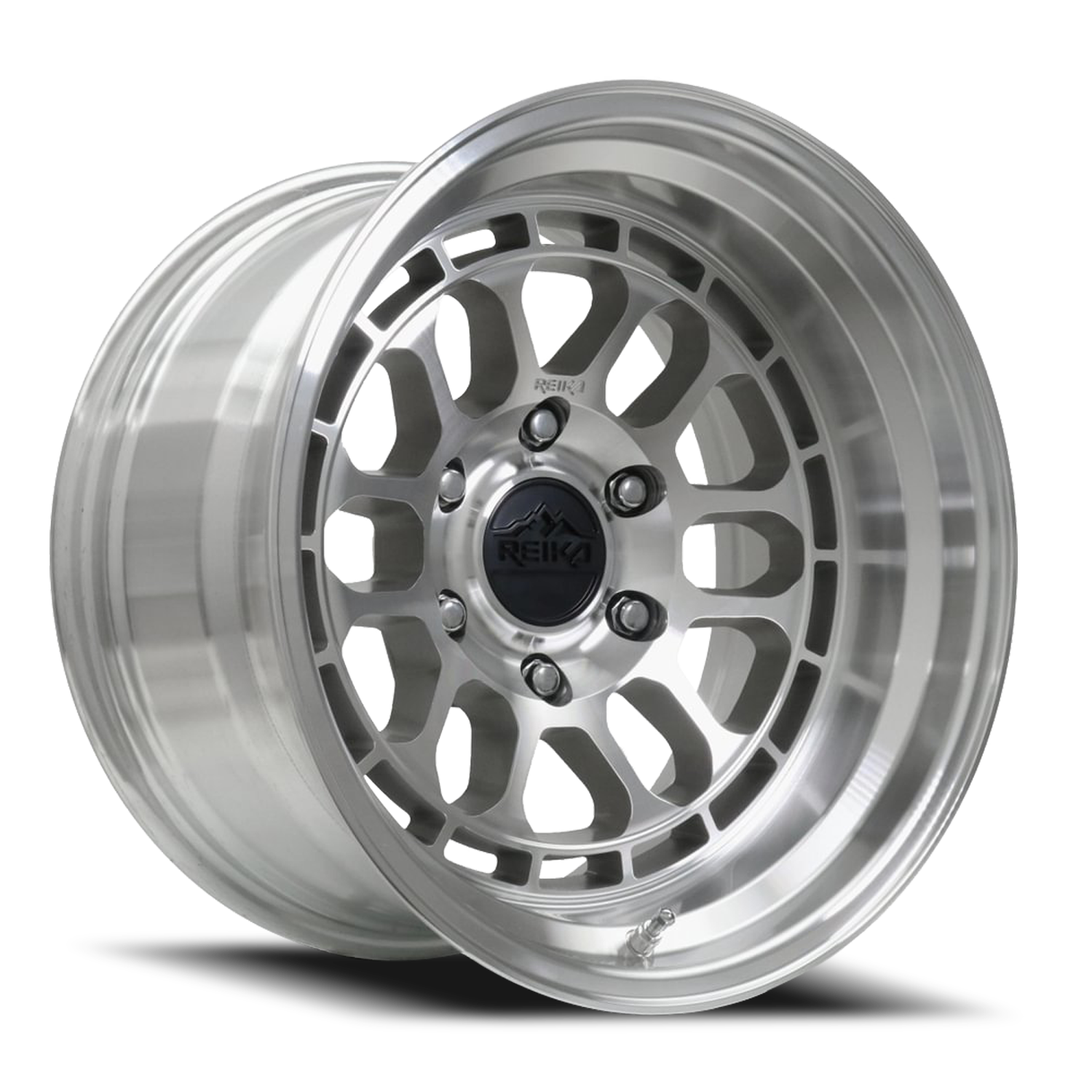 Reika Rambler R35 RW 17x9 -38 5x127mm 71.5mm Machined Raw Aluminum