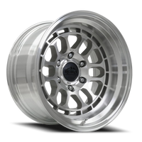 Reika Rambler R35 RW 17x9 -38 6x139.7mm 106.1mm Machined Raw Aluminum