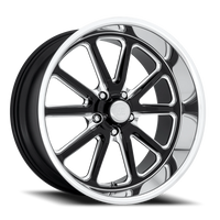 US Mags Rambler 22x11" 5x127mm 78.1mm CB +18mm Gloss Black Milled