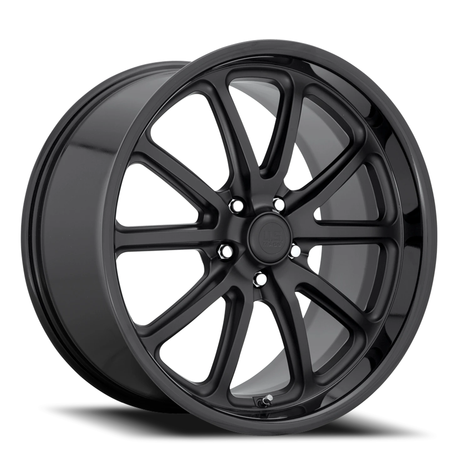 US Mags Rambler 20x8" 5x127mm 78.1mm CB +1mm Gloss Black Matte Black