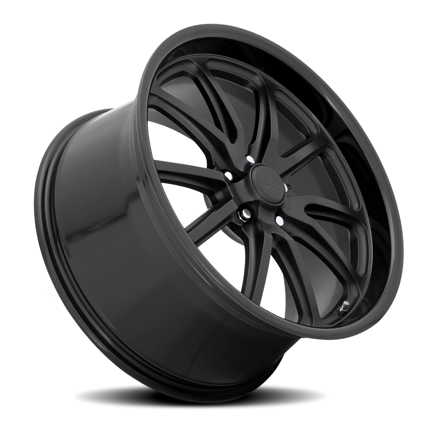 US Mags Rambler 18x8" 5x127mm 78.1mm CB +1mm Gloss Black Matte Black