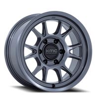 KMC Range KM729AX 17x8.5 -10 6x135mm 87.1mm Matte Anthracite