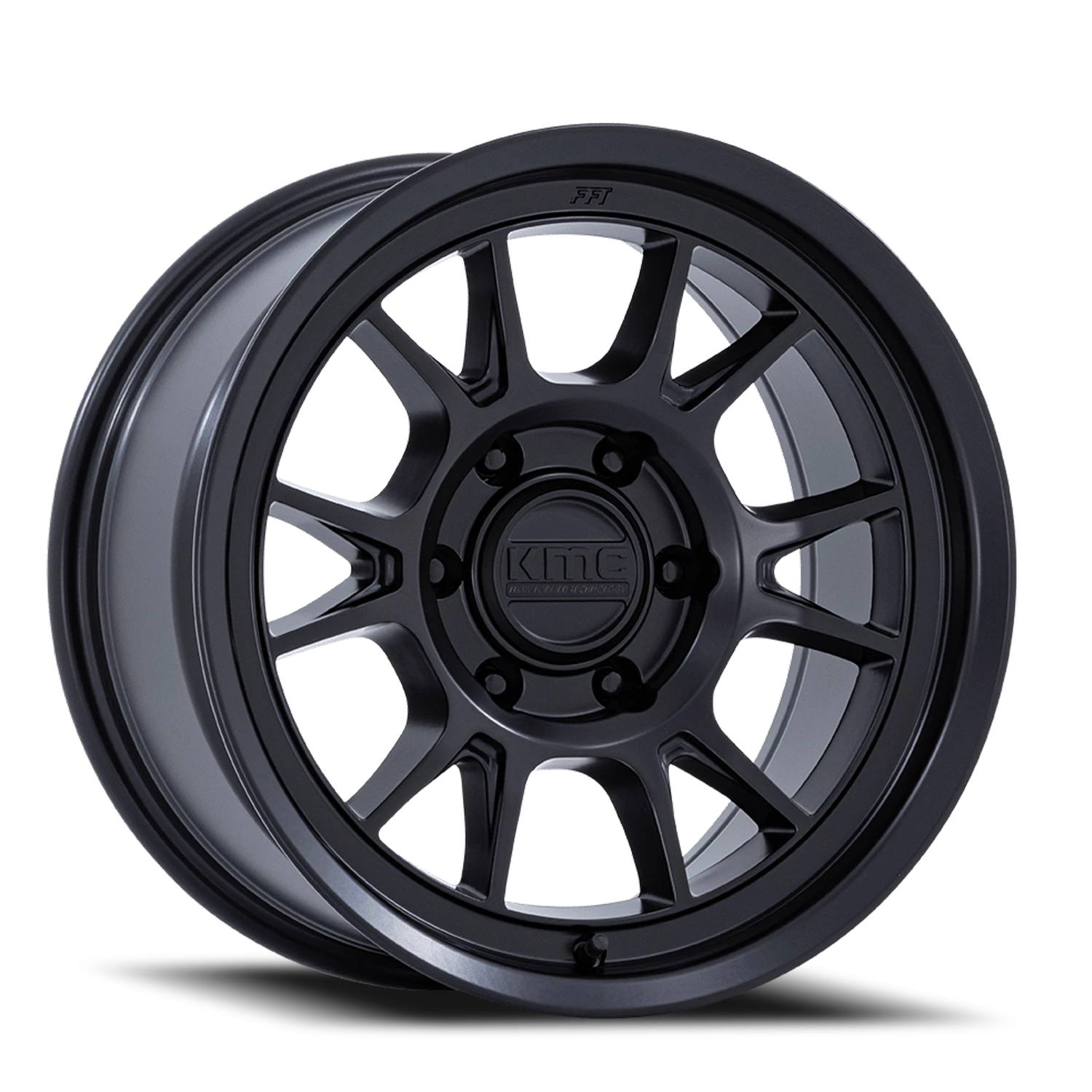 KMC Range 17x8.5" 6x139.7mm 106.1mm CB -10mm Matte Black