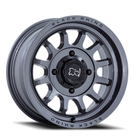 Black Rhino Rapid UTV 14x7" 4x137mm 110.1mm CB +10mm Gloss Gunmetal