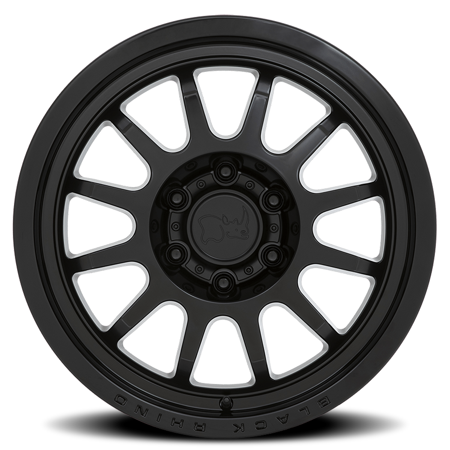 Black Rhino Rapid 18x8.5" 6x139.7mm 112.1mm CB 0mm Matte Black
