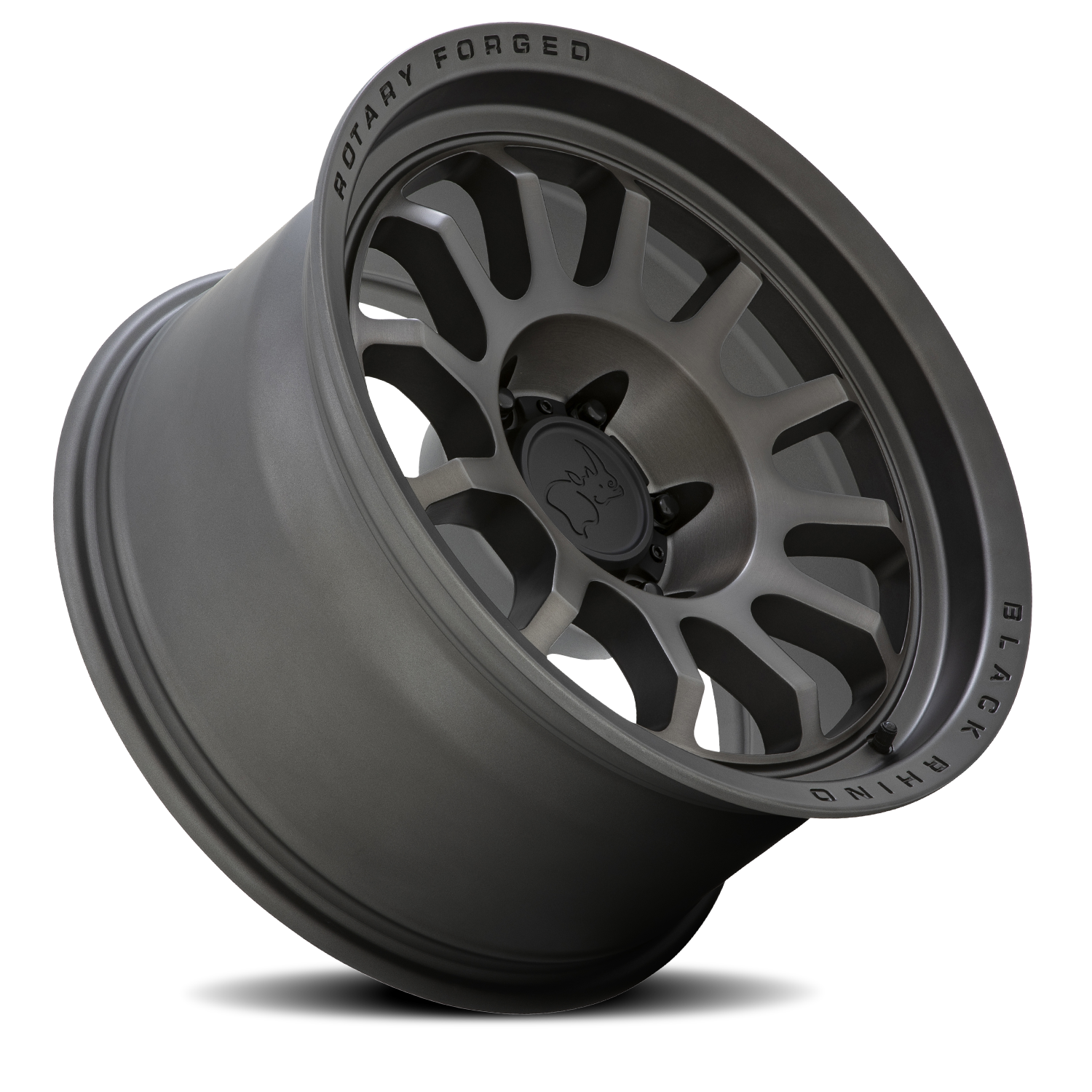 Black Rhino Rapid 17x9.5" 6x139.7mm 112.1mm CB -18mm Matte Brushed Gunmetal