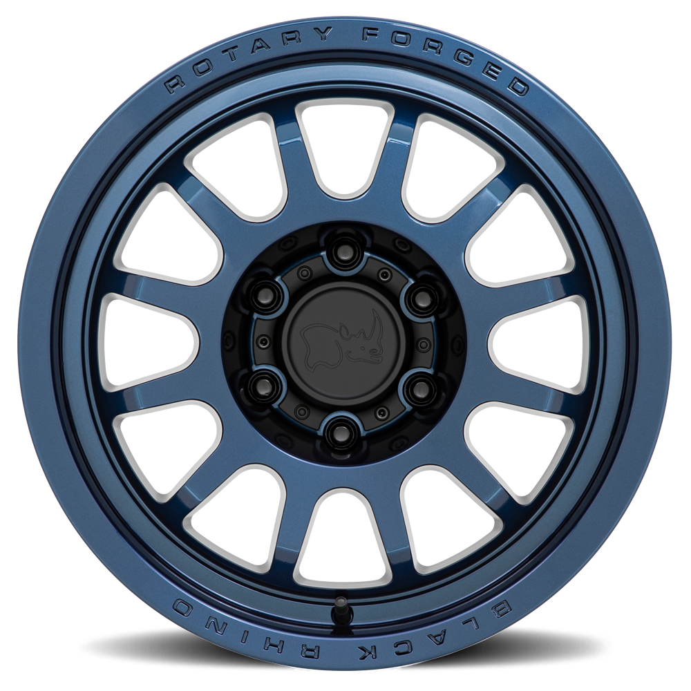 Black Rhino Rapid 17x9" 6x135mm 87.1mm CB +12mm Midnight Blue