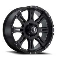 Raceline Raptor 16x8" 5x139.7mm 108mm CB 0mm Matte Black