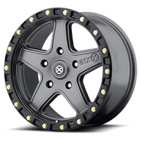 ATX Ravine AX194 GY 17x8.5 +10 5x127mm 71.5mm Matte Gray Black Lip