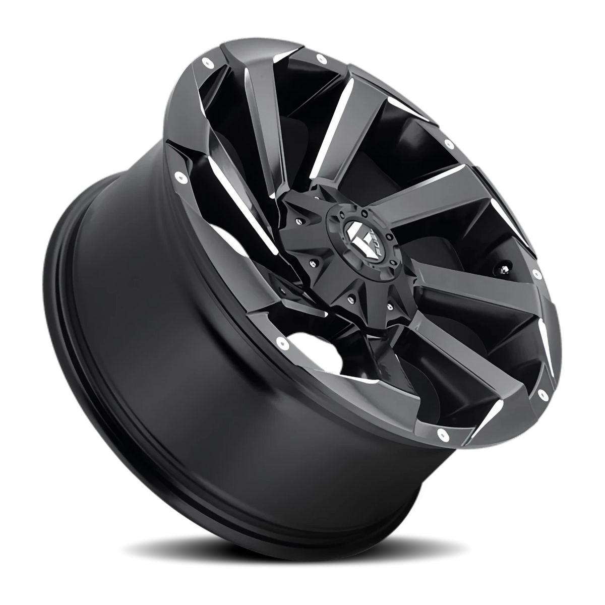 Fuel Razor 17x9 +1 6x135mm 106.3mm Matte Black Milled