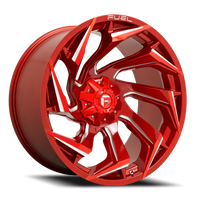Fuel Reaction 18x9 +1 8x180mm 124.2mm Candy Red Milled