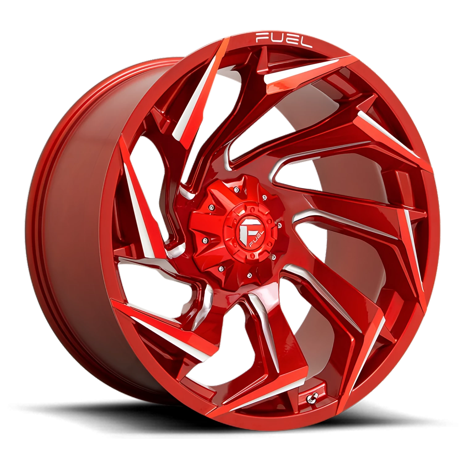 Fuel Reaction 20x9" 8x170mm 125.1mm CB +1mm Candy Red Milled