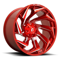 Fuel Reaction 20x9" 8x170mm 125.1mm CB +1mm Candy Red Milled