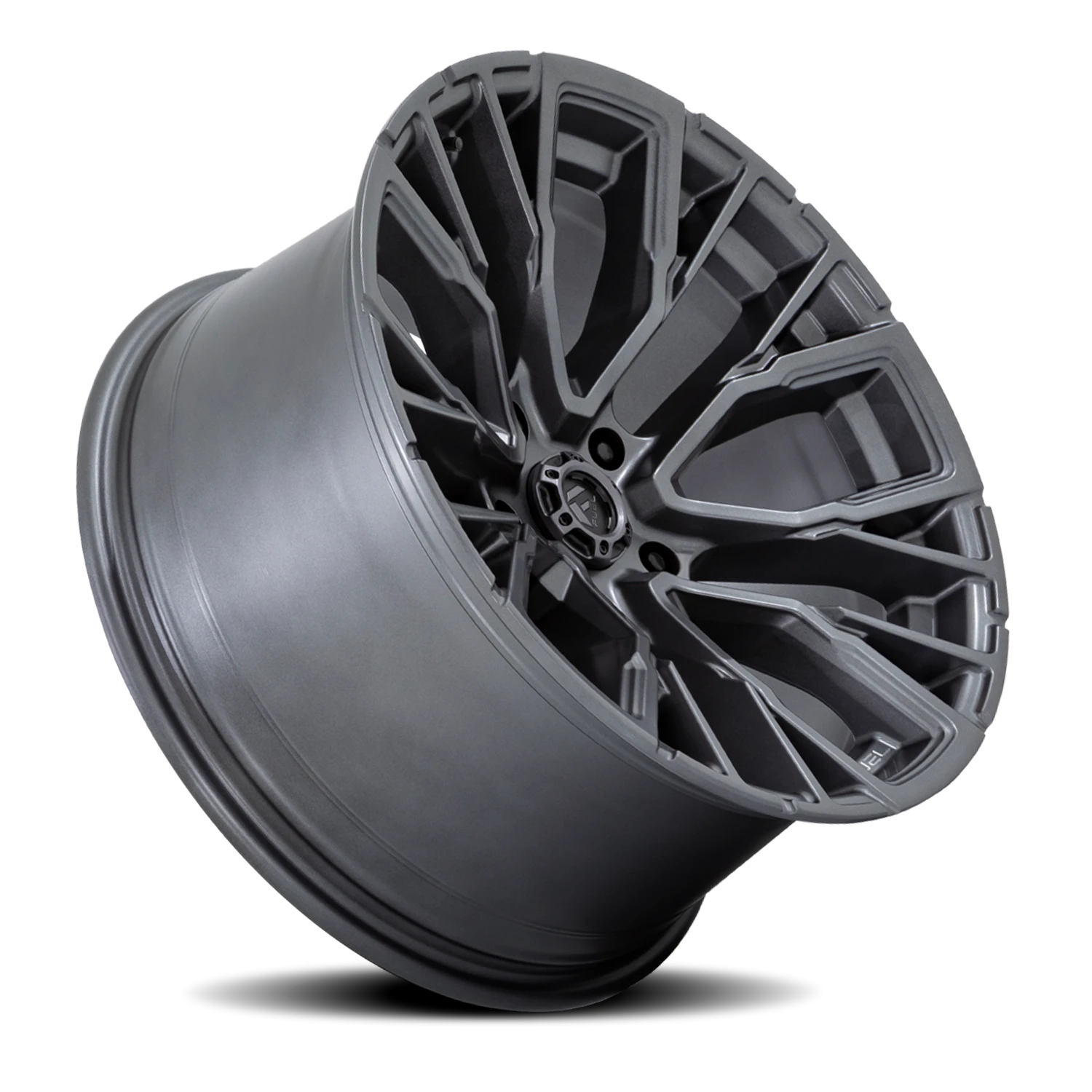 Fuel Rebar 5 20x10" 5x127mm 71.5mm CB -18mm Matte Gunmetal