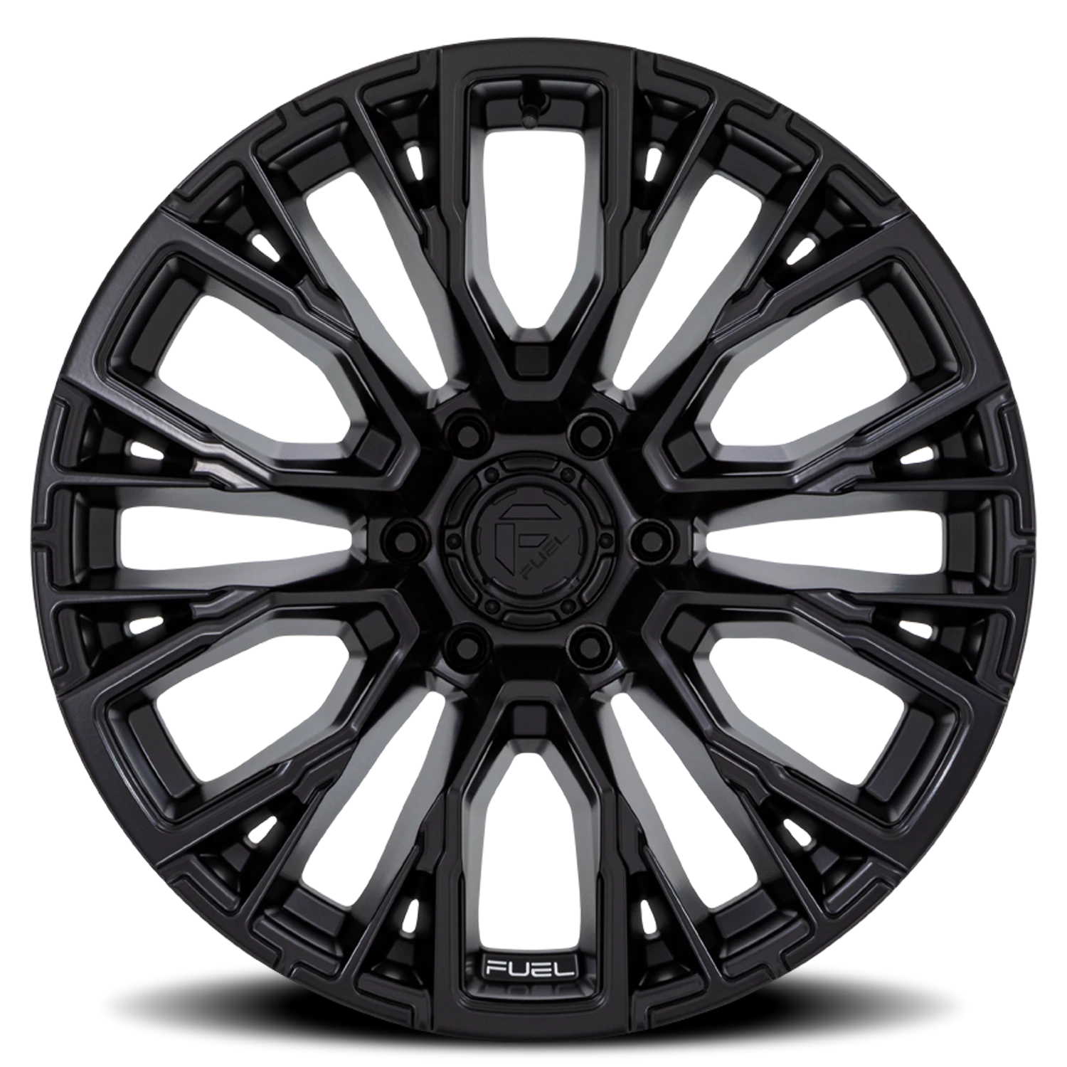 Fuel Rebar 6 D847 17x9 -12 6x139.7mm 106.1mm Blackout