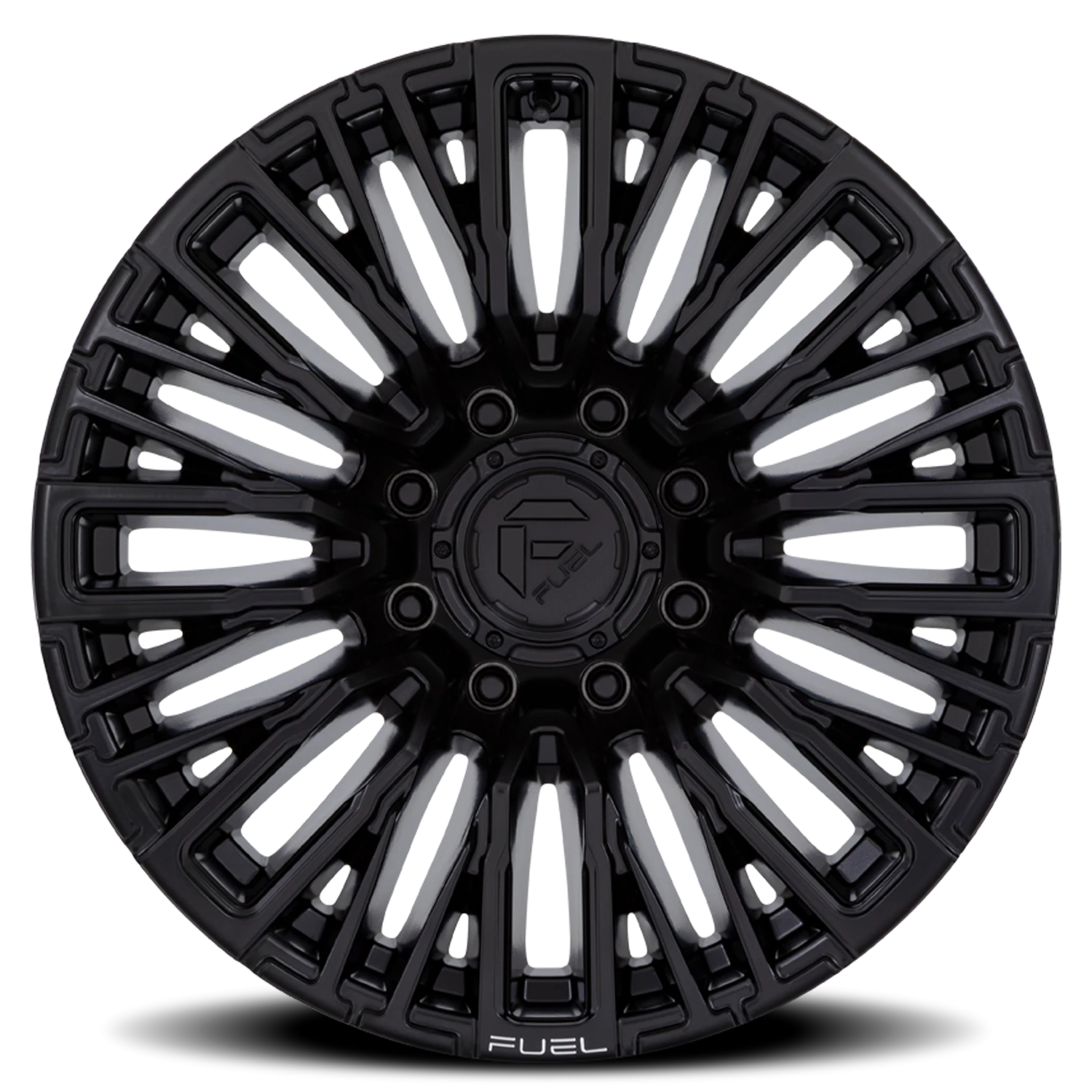 Fuel Rebar 8 20x10" 8x170mm 125.1mm CB -18mm Blackout