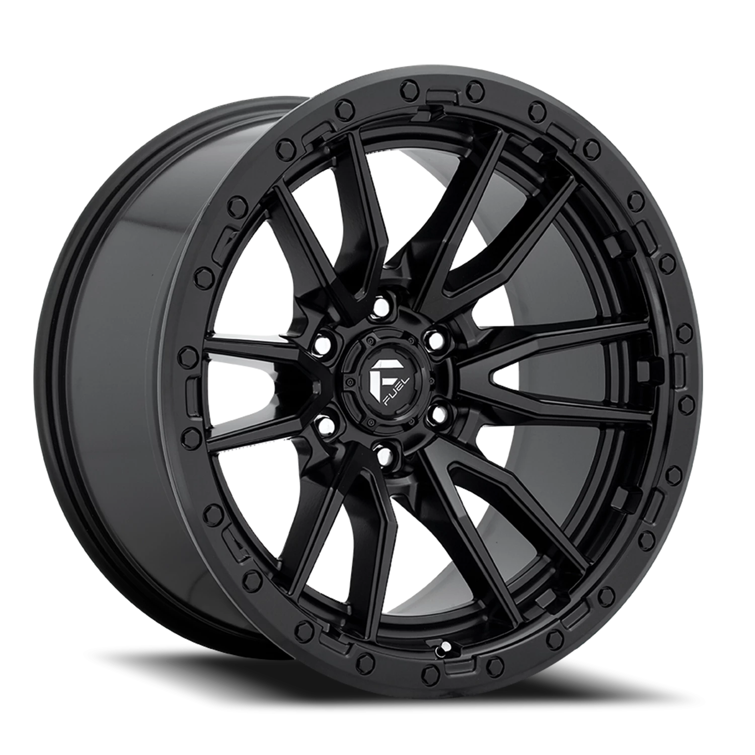 Fuel Rebel 20x9" 6x139.7mm 106.1mm CB +1mm Matte Black