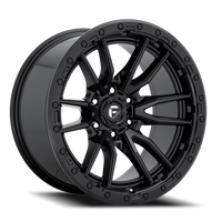 Fuel Rebel 20x9" 6x139.7mm 106.1mm CB +1mm Matte Black