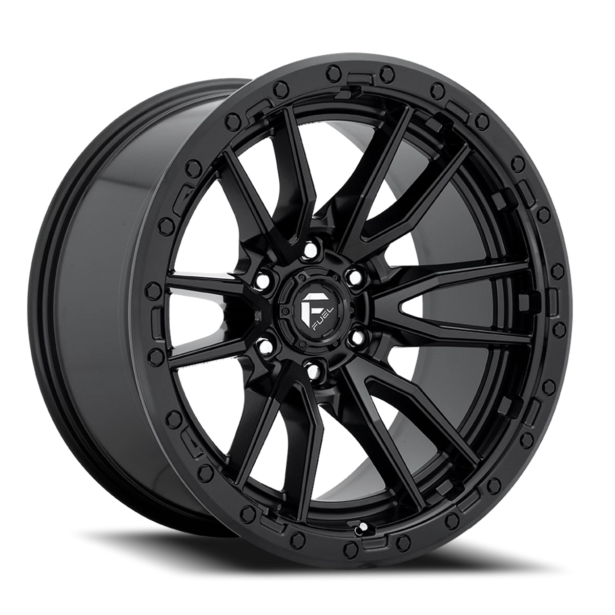 Fuel Rebel 20x9 +0 6x114.3mm 66.3mm Matte Black