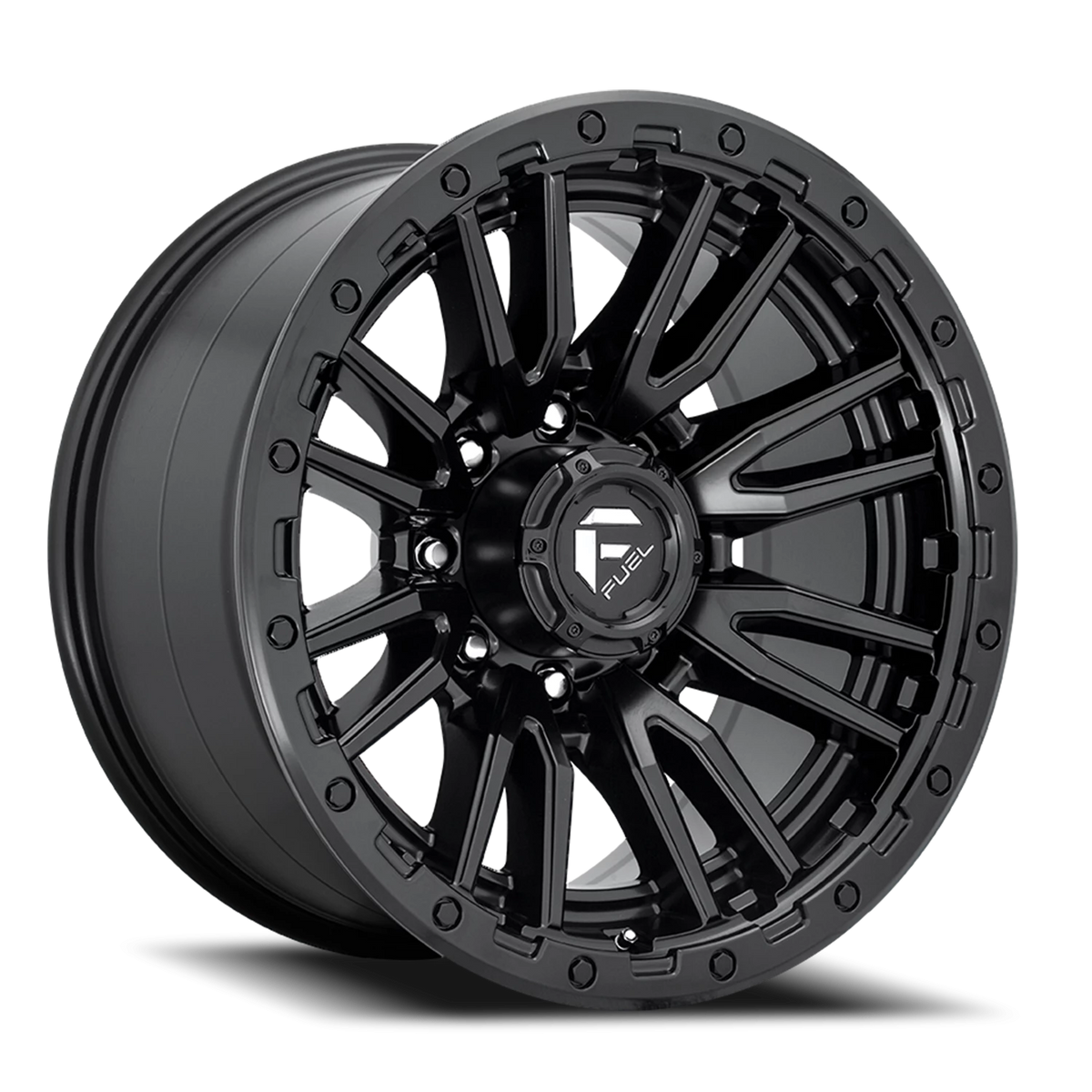 Fuel Rebel 22x12 -44 8x180mm 124.2mm Matte Black