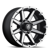 Fairway Alloys Rebel 14x6.5" 4x101.6mm 70.7mm CB -23mm Matte Black Machined