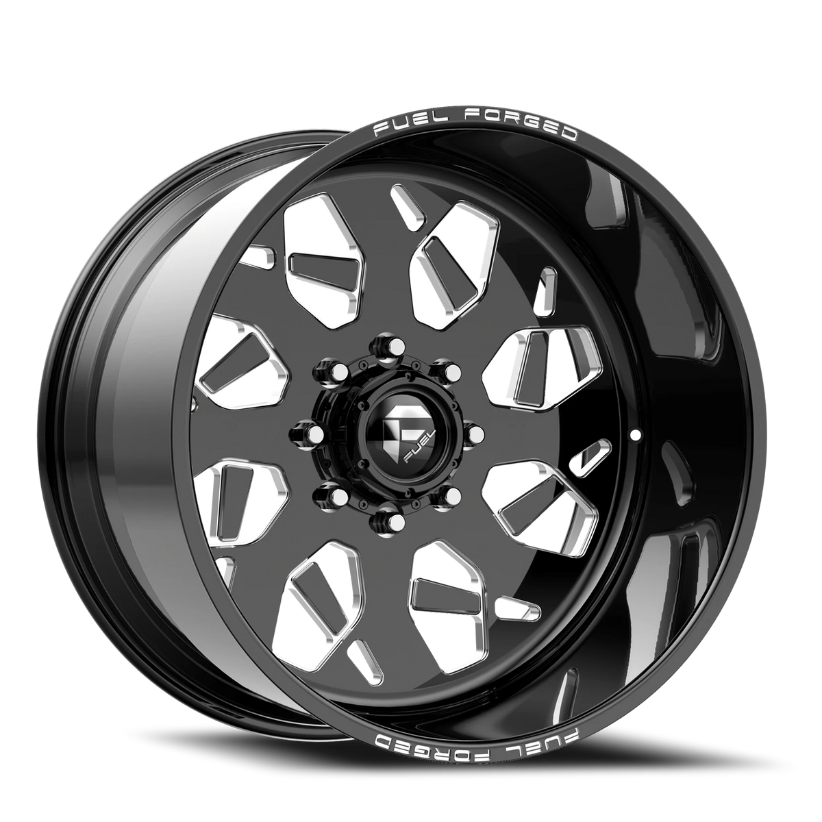 Fuel Recife FF111 20x14 -69 6x139.7mm 106mm Gloss Black Milled