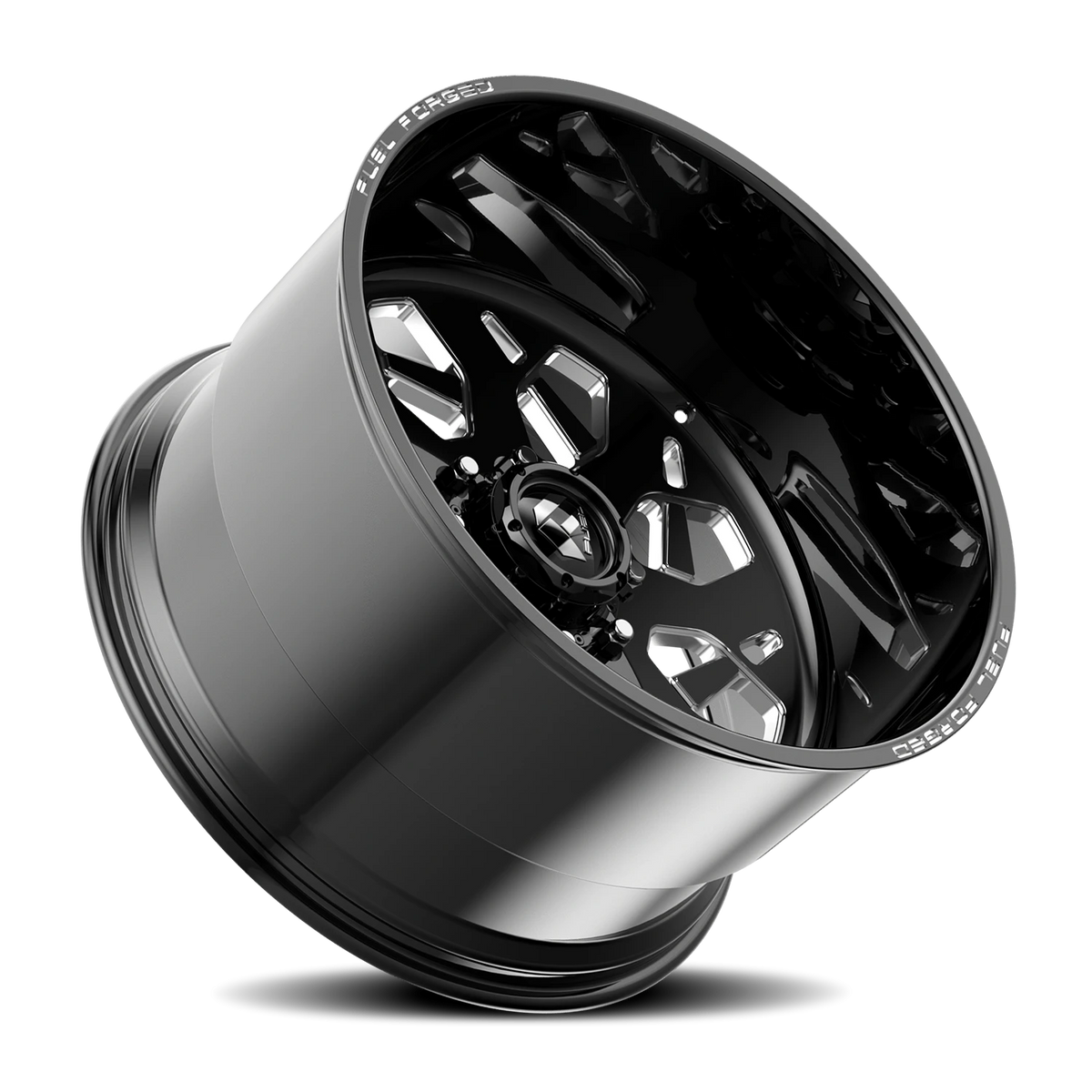Fuel Recife FF111 22x10 -25 6x120mm 66.9mm Gloss Black Milled