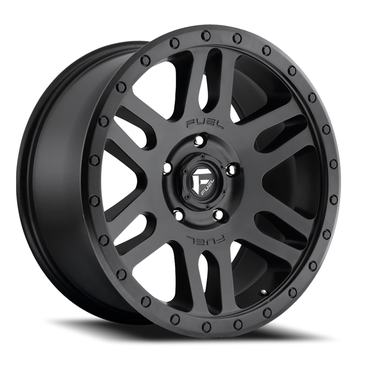 Fuel Recoil 17x8.5 -6 5x127mm 78.1mm Matte Black