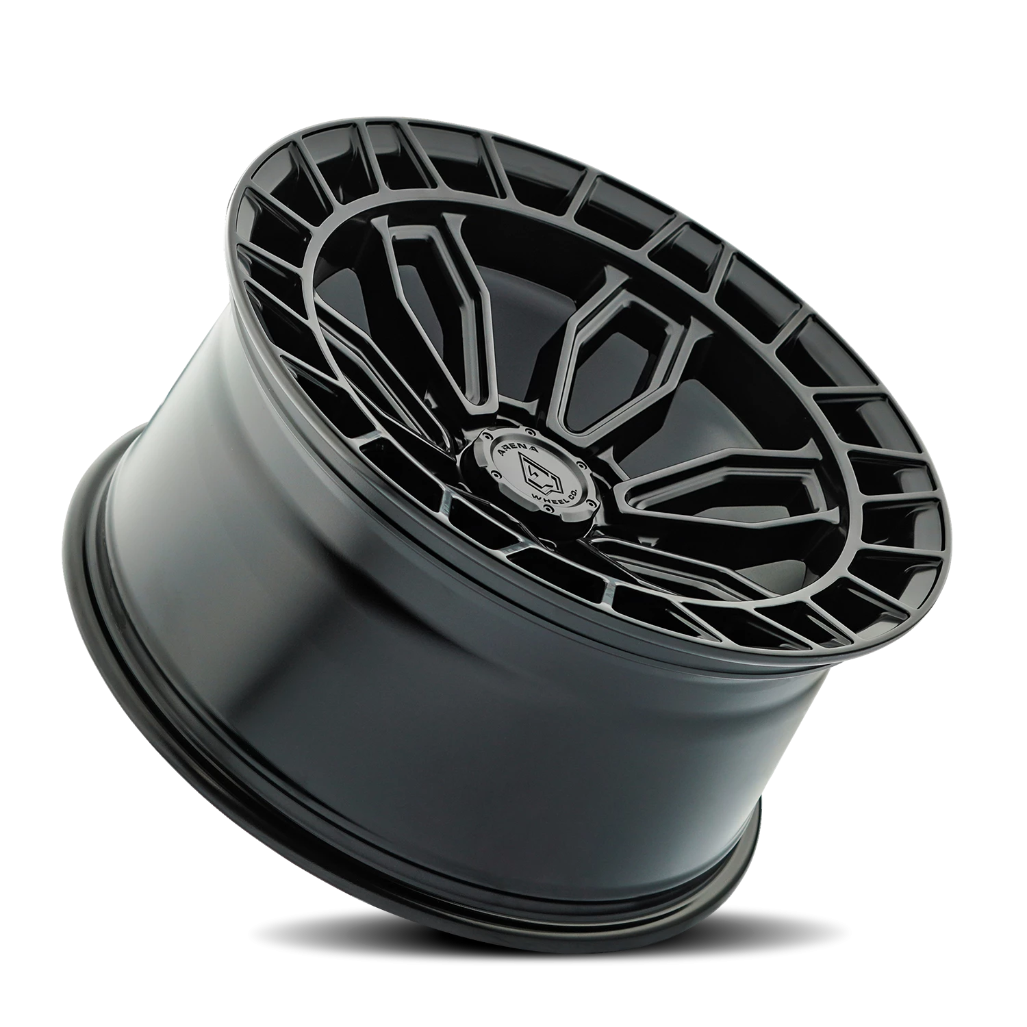 Arena Recon 17x9" 6x139.7mm 106.1mm CB -12mm Satin Black
