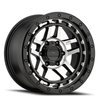 KMC Recon 17x8.5" 6x139.7mm 106.25mm CB +18mm Satin Black Machined