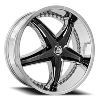 Diablo Reflection X 22x9.5" 6x139.7mm 78.1mm CB +35mm Chrome
