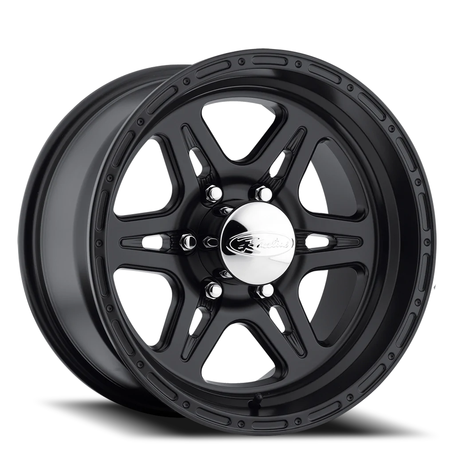 Raceline Renegade 17x9" 6x139.7mm 107.95mm CB 0mm Satin Black
