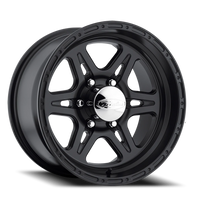 Raceline Renegade 17x9" 6x139.7mm 107.95mm CB 0mm Satin Black