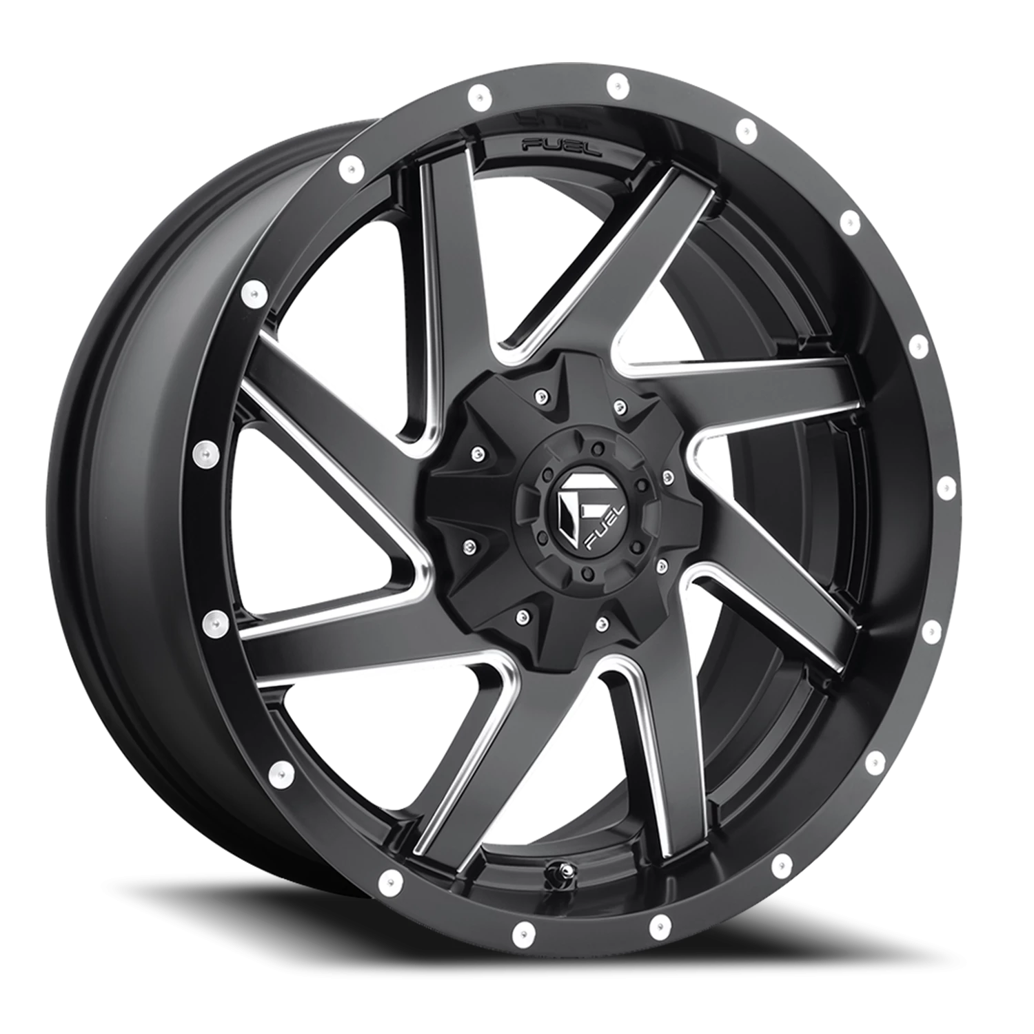 Fuel Renegade 20x10" 6x135mm 106.4mm CB -18mm Matte Black Milled