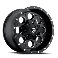 Fuel Revolver 17x9 -12 8x170mm 125.2mm Matte Black Milled