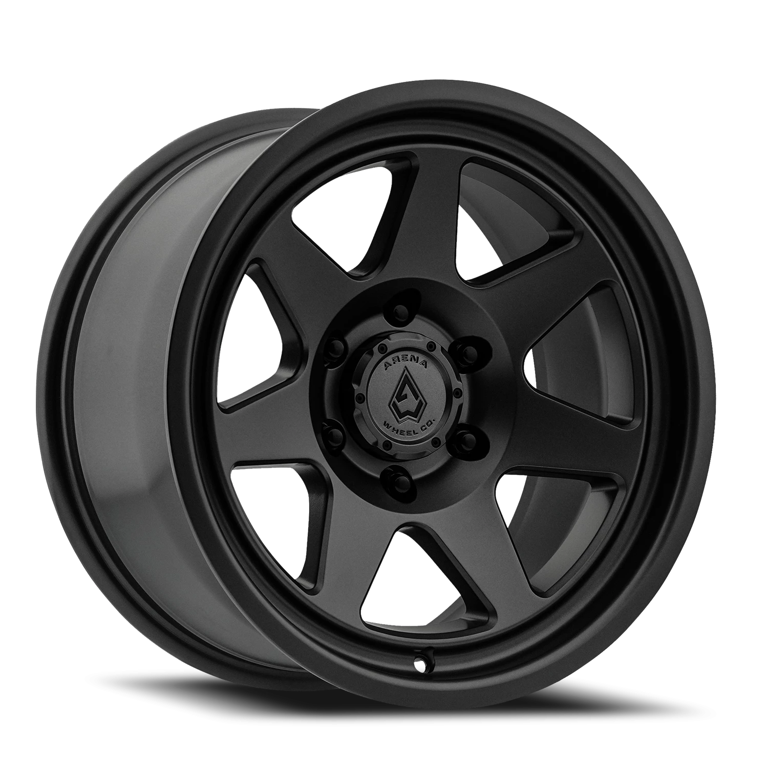 Arena Ridge 17x8.5" 5x127mm 71.5mm CB 0mm Satin Black