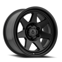 Arena Ridge 17x8.5" 5x127mm 71.5mm CB 0mm Satin Black