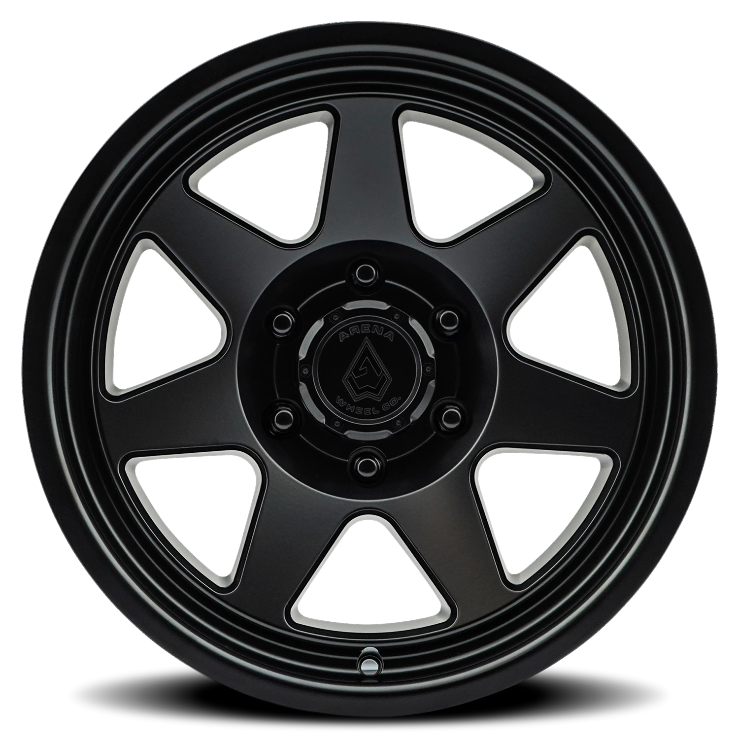 Arena Ridge 17x8.5" 5x127mm 71.5mm CB 0mm Satin Black