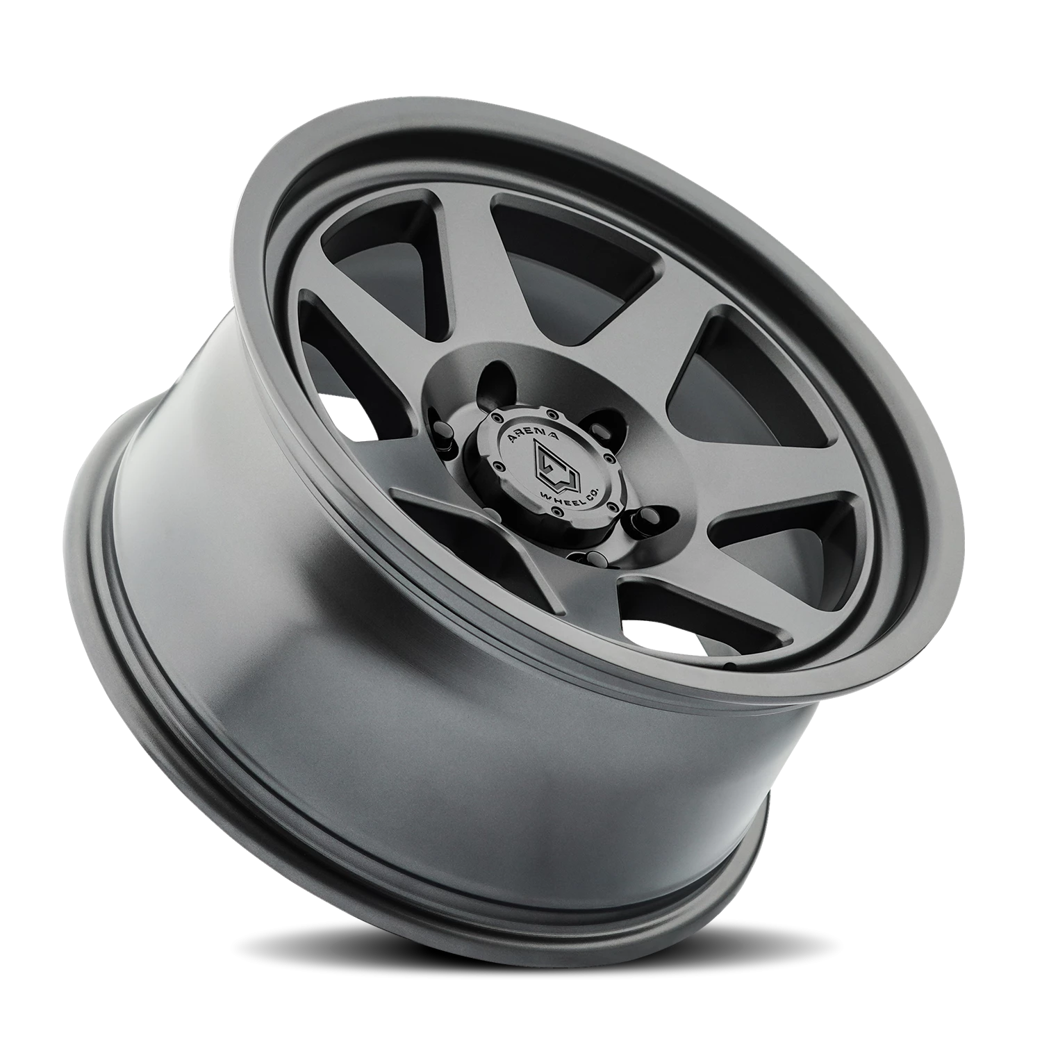 Arena Ridge 17x8.5" 5x127mm 71.5mm CB 0mm Satin Gunmetal
