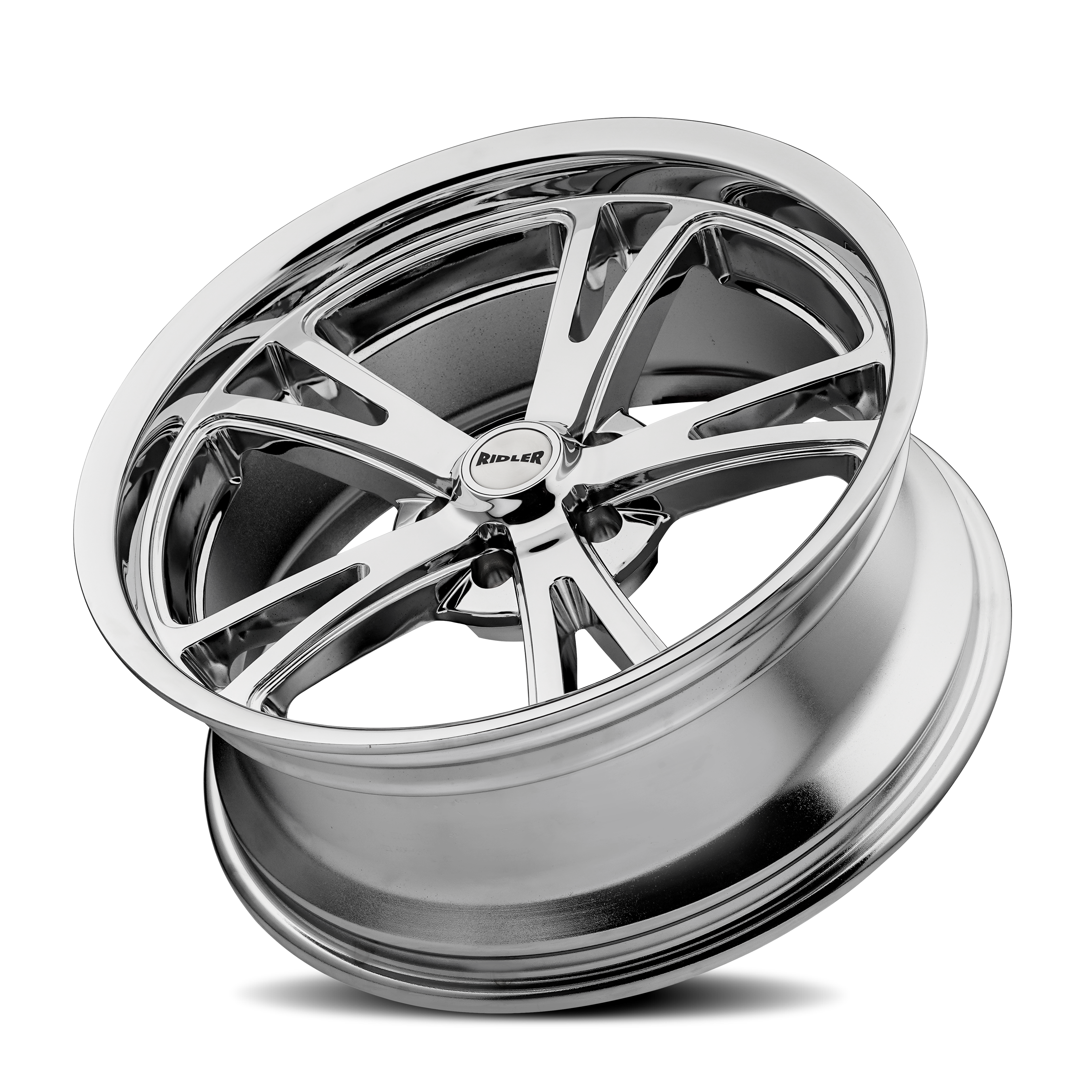 Ridler 606 18x9.5" 5x127mm 83.82mm CB 0mm Chrome