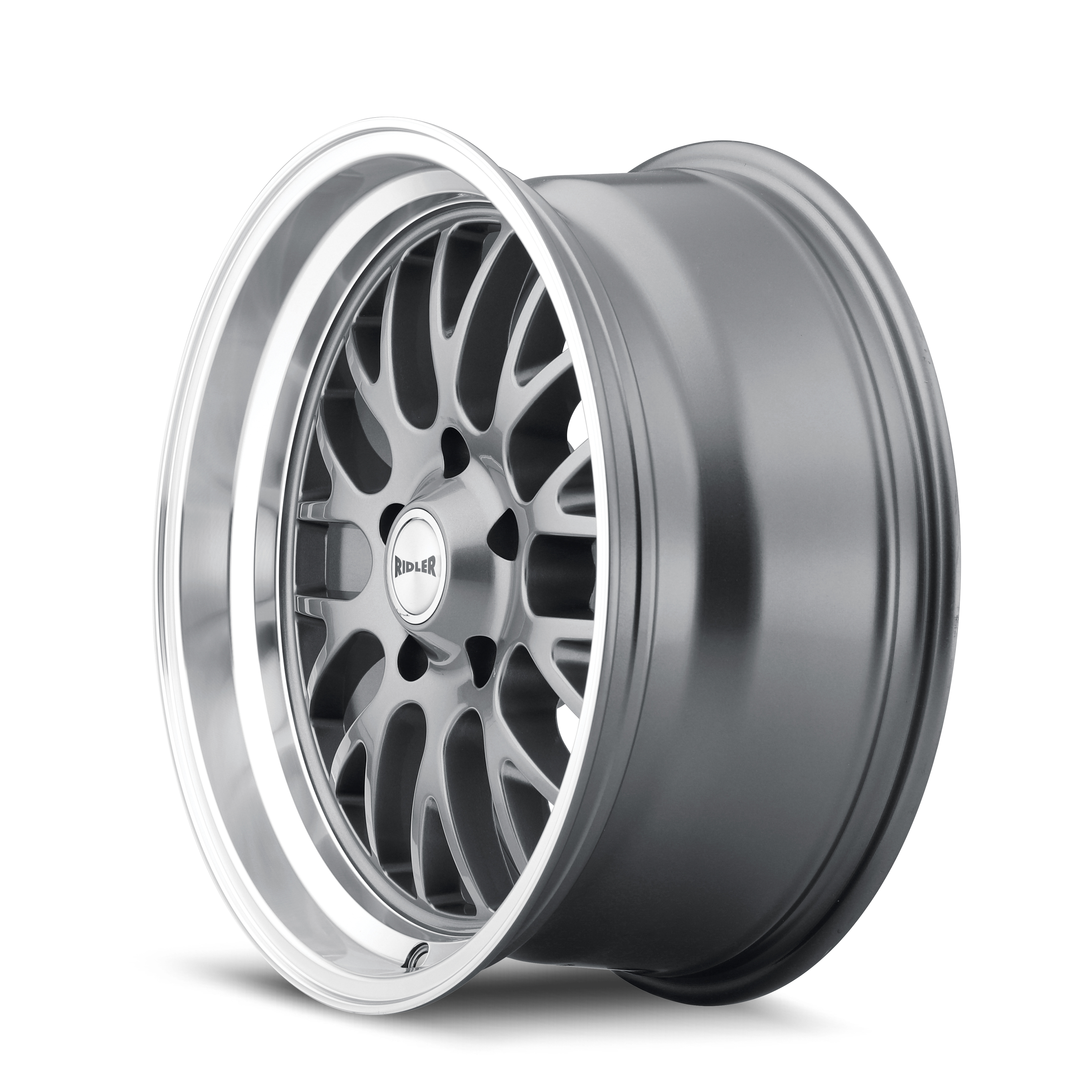 Ridler 607 20x8.5" 5x120.65mm 83.82mm CB 0mm Grey
