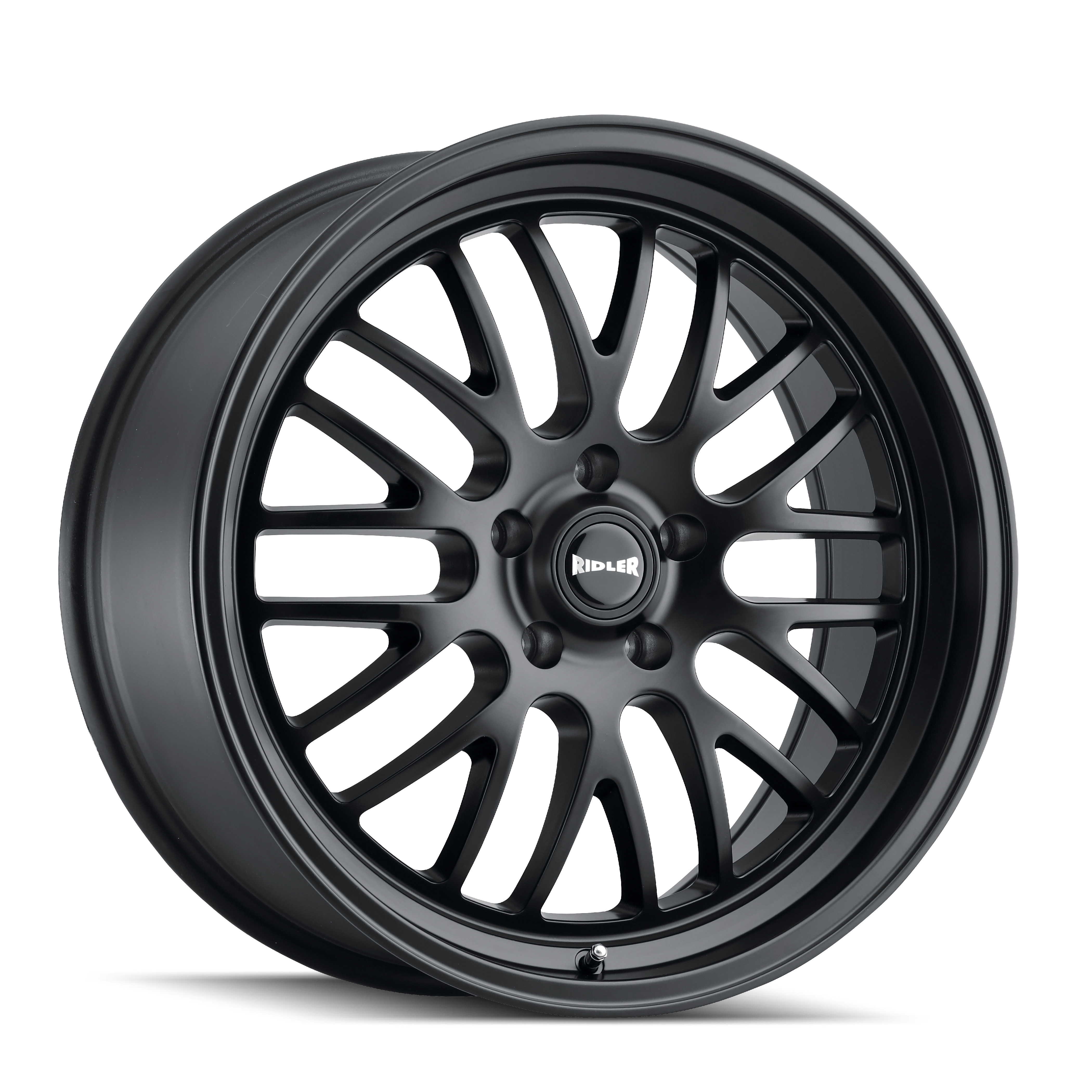 Ridler 607 18x8" 5x120.65mm 83.82mm CB 0mm Matte Black