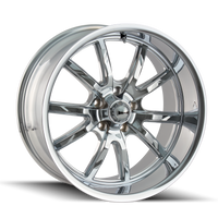 Ridler 650 20x8.5" 5x114.3mm 83.82mm CB 0mm Chrome