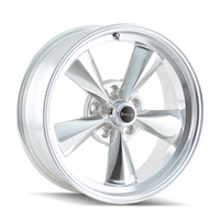 Ridler 675 17x8" 5x120.65mm 83.82mm CB 0mm Polished