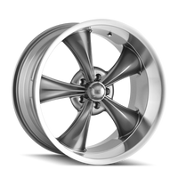 Ridler 695 Gloss Grey Machined 20x10 5x114.3 0mm 83.82mm