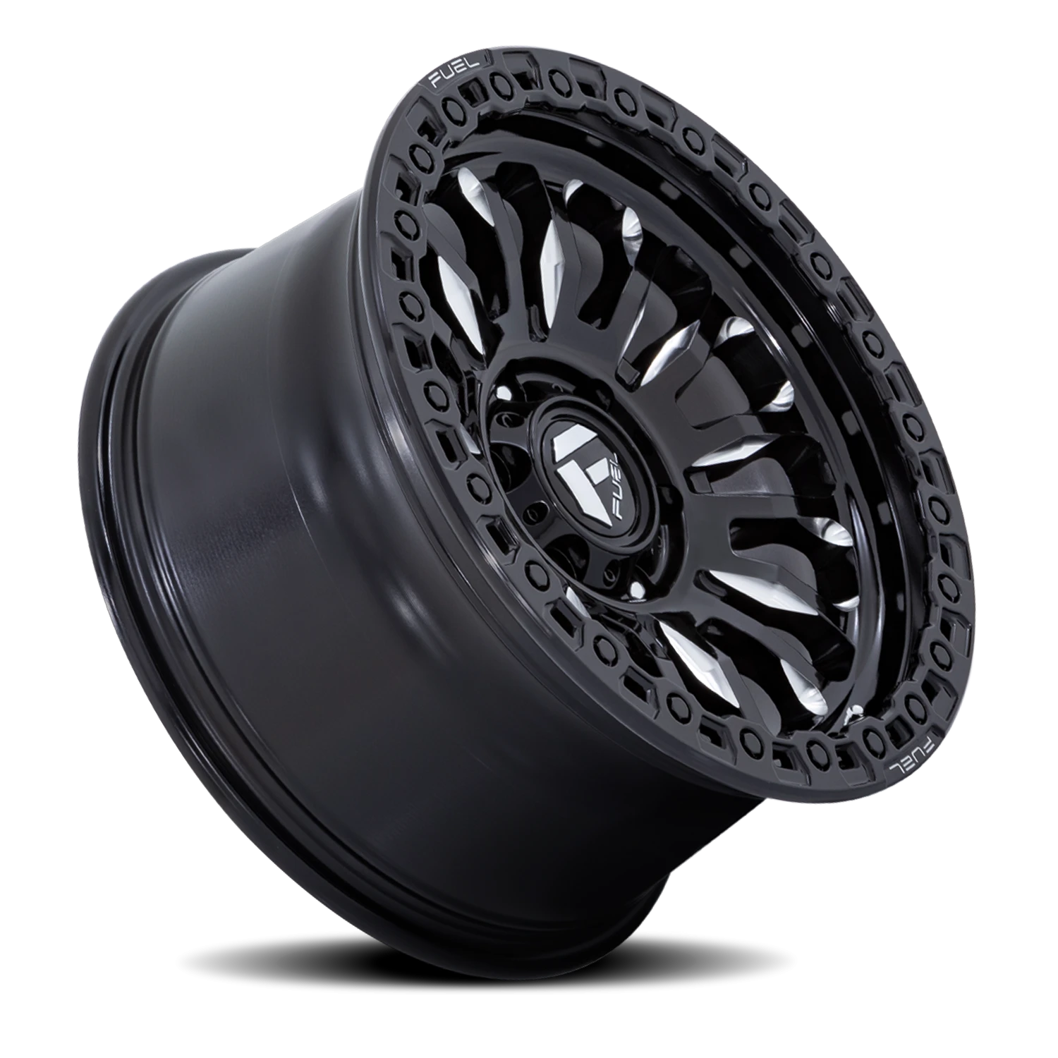 Fuel Rincon SBL FC857BE 18x9" 6x135mm 87.1mm CB +1mm Gloss Black Milled