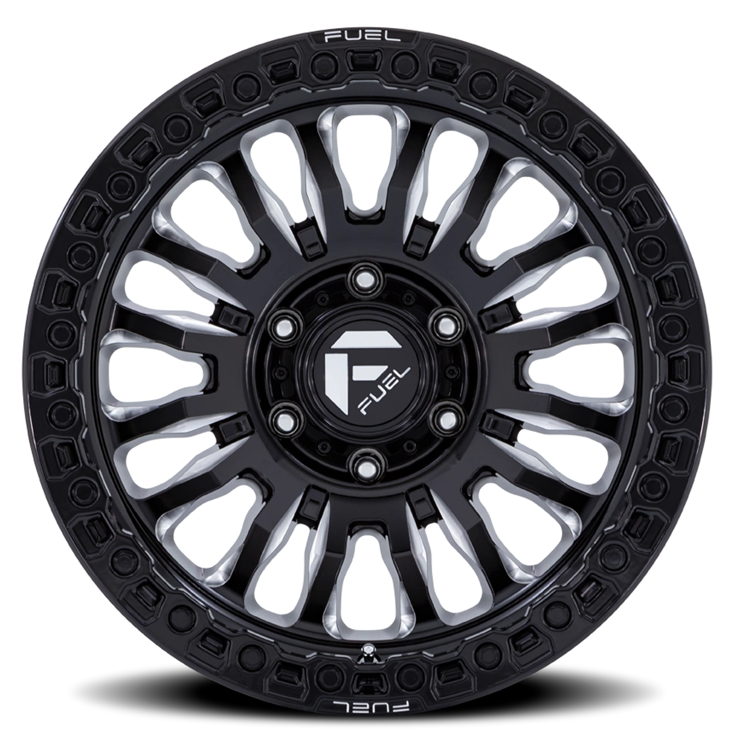 Fuel Rincon SBL FC857BE 18x9" 6x135mm 87.1mm CB +1mm Gloss Black Milled